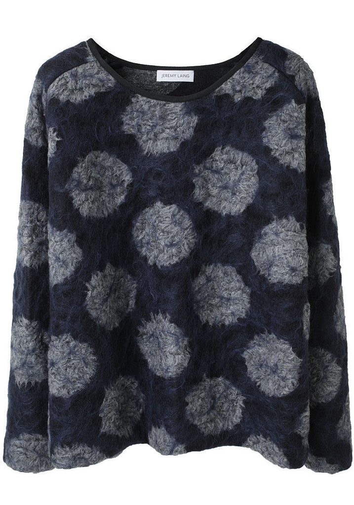 Felted Dot Pullover