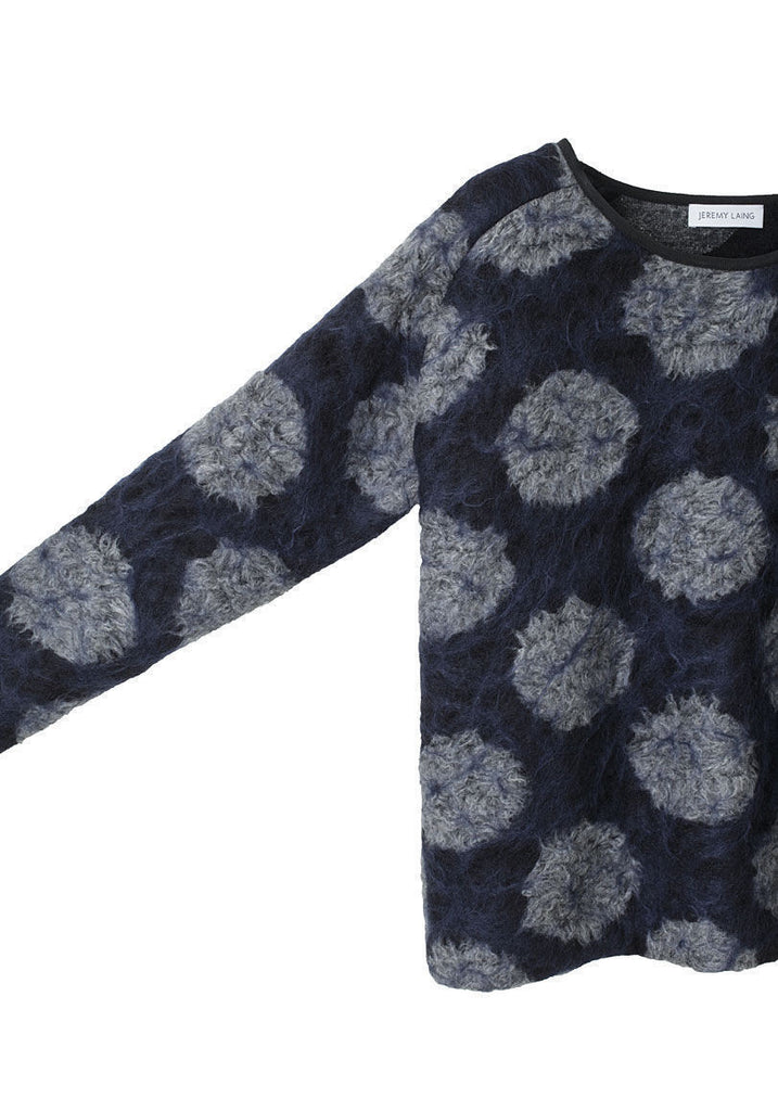 Felted Dot Pullover