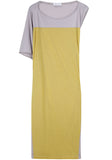 Jersey Slope Shift Dress