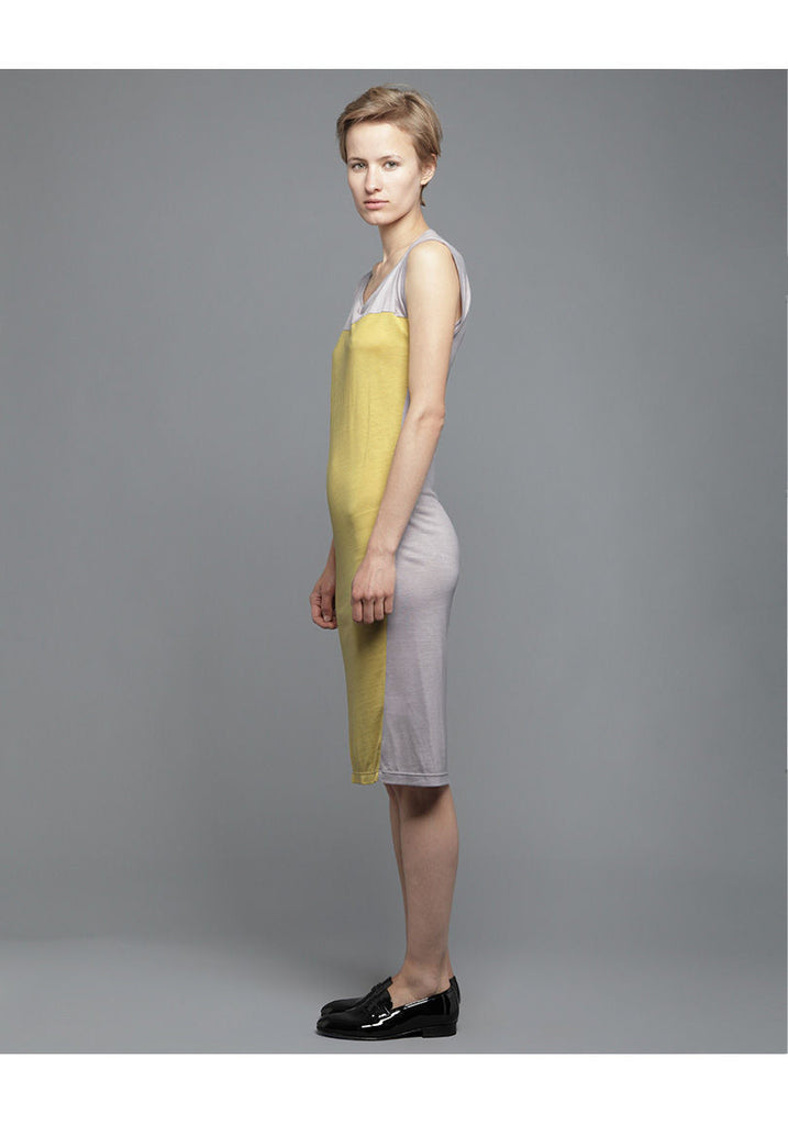 Jersey Slope Shift Dress