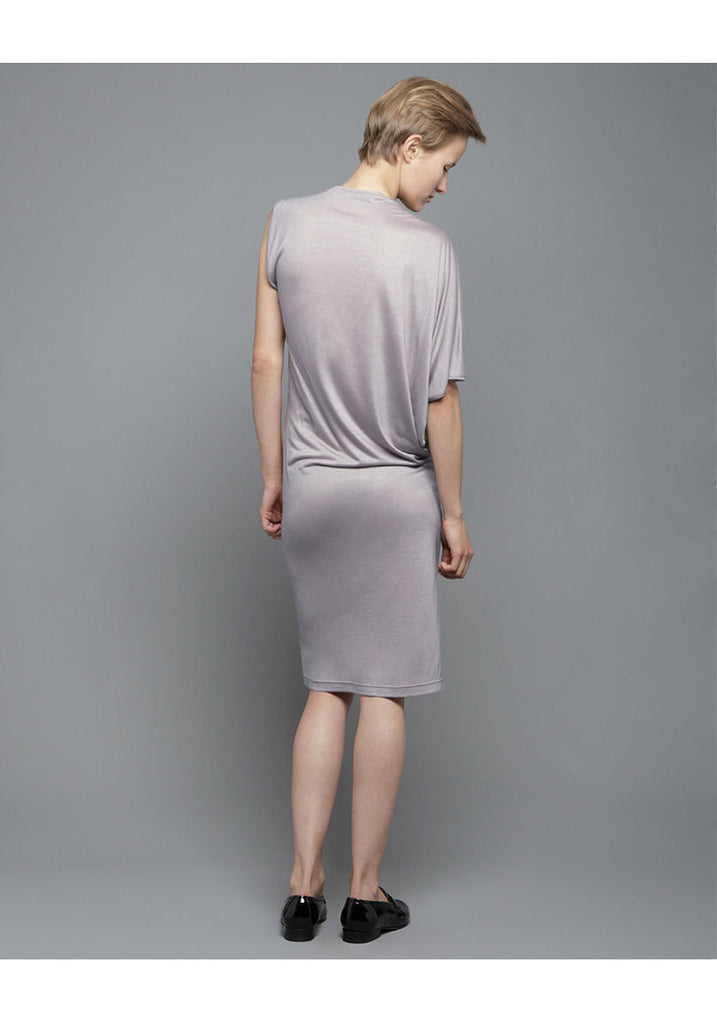 Jersey Slope Shift Dress