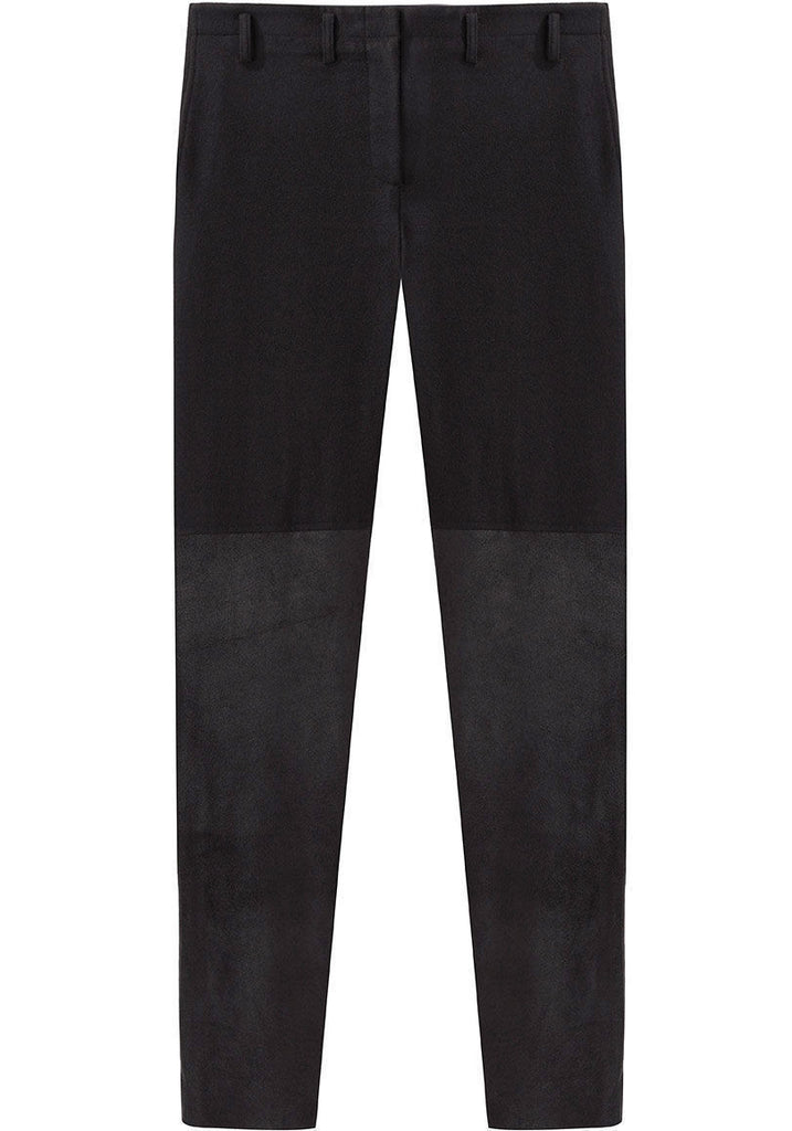 Leather Panel Pant