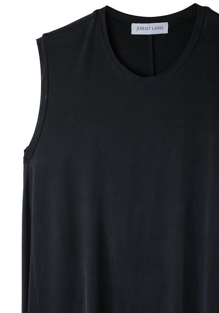 Square Back Column Dress