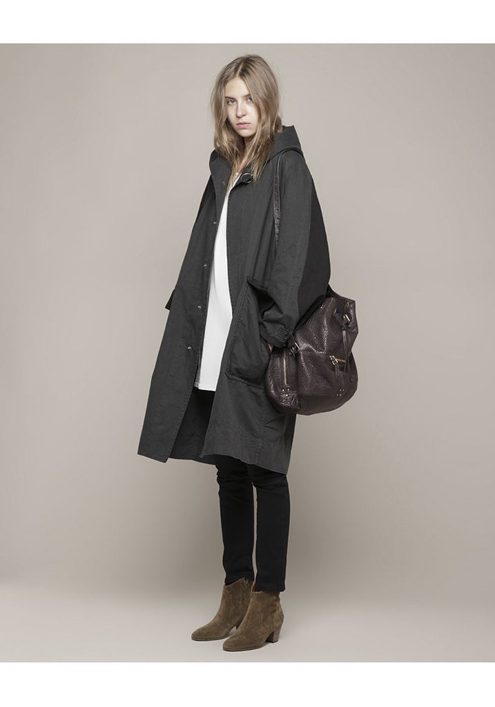 Alain Bucket Shoulder Bag