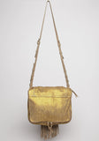Igor Metallic Suede Bag