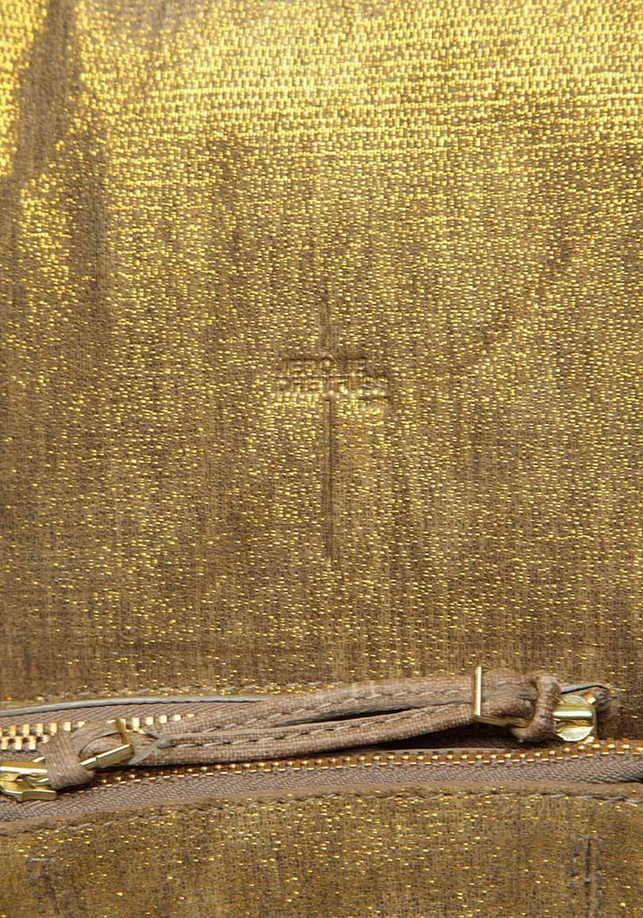 Igor Metallic Suede Bag