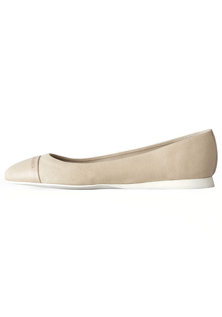 Cap Toe Ballet Flat