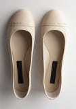 Cap Toe Ballet Flat