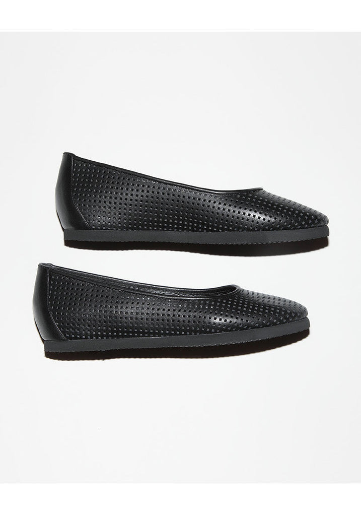Perforated Ballet Flat