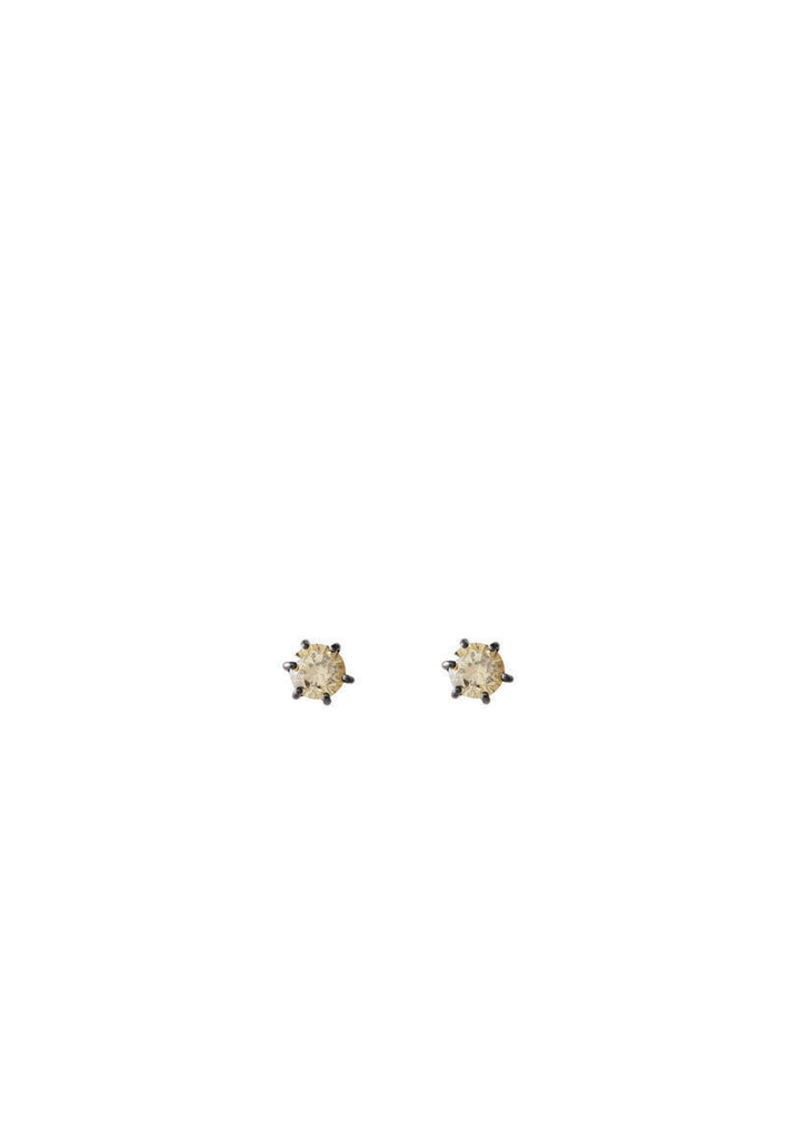 Cognac Diamond Earrings