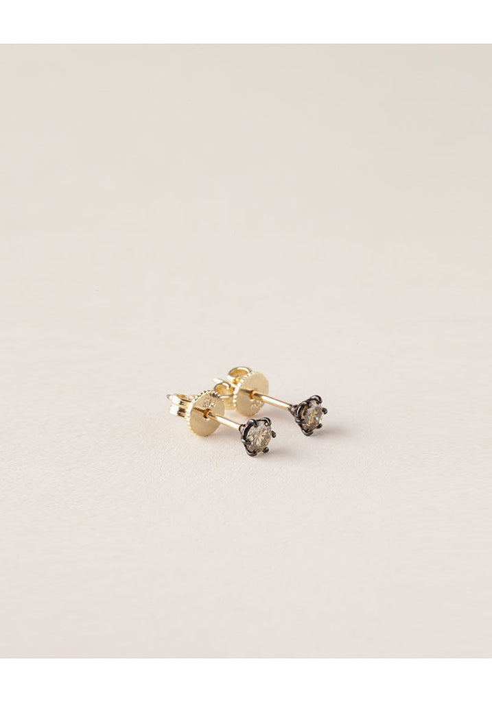 Cognac Diamond Earrings