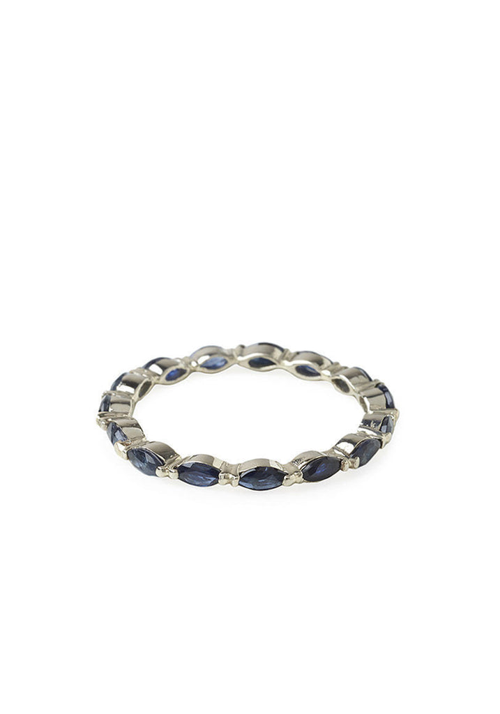 Sapphire Eternity Band