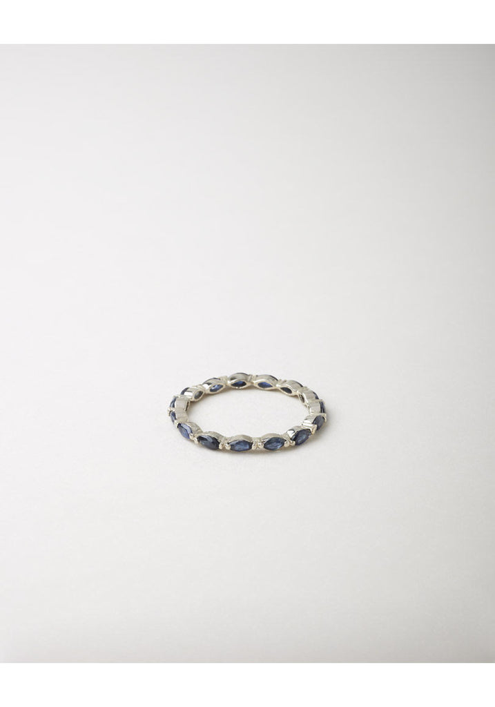 Sapphire Eternity Band
