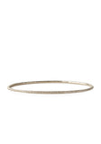 White Gold Bangle with Diamonds