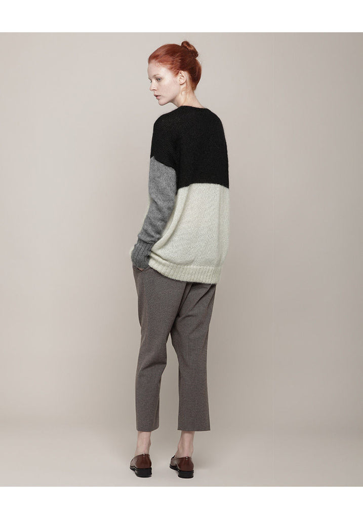 Color Block Pullover