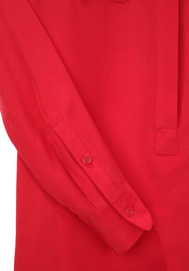 Crepe de Chine Shirtdress