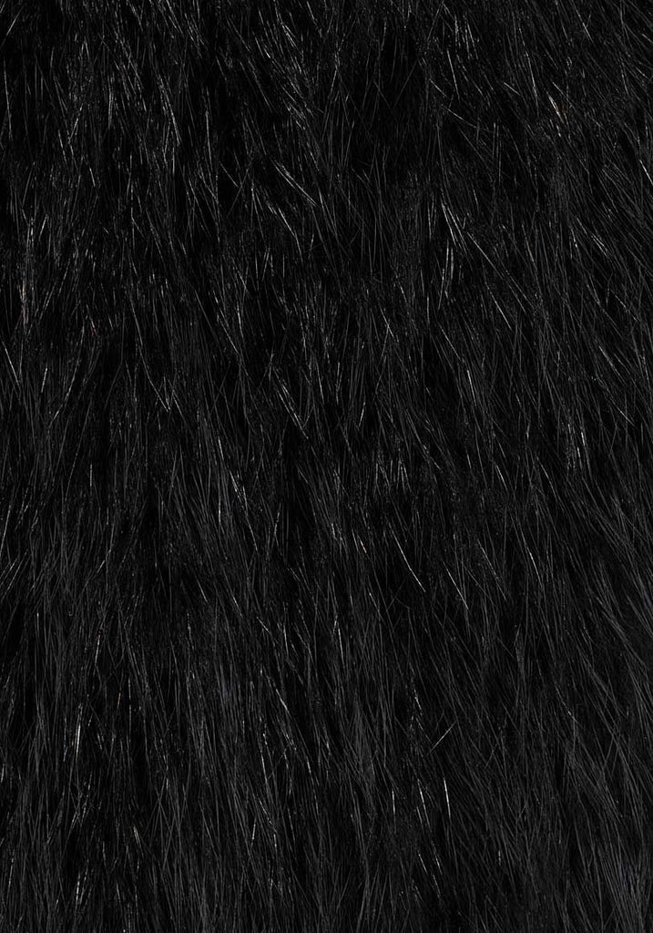 Knitted Rabbit Fur Coat