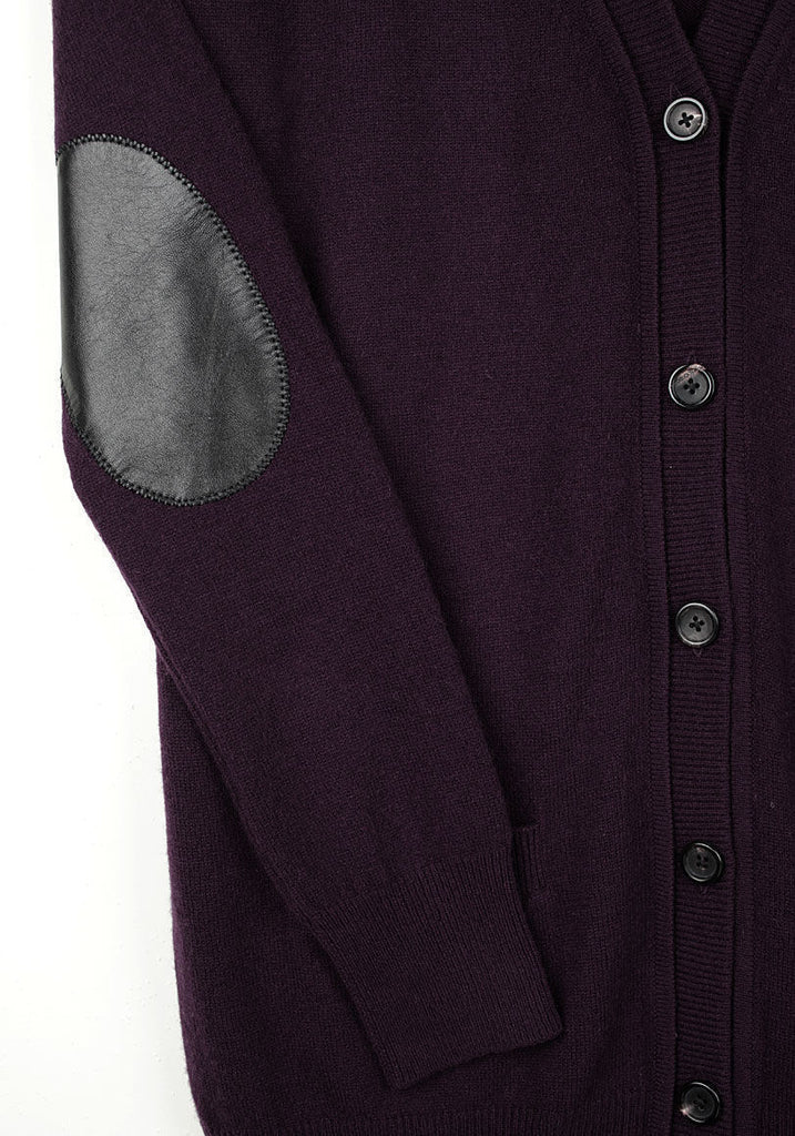 Men's Cardigan w/ Patches