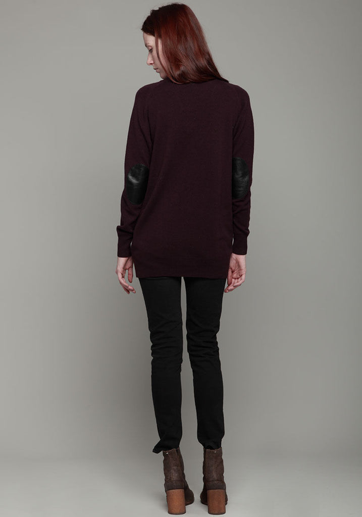 Men's Cardigan w/ Patches