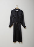 Bonnie Dress Silk Leo Print