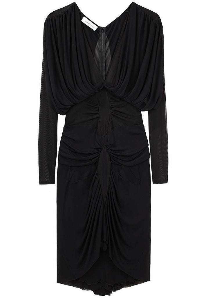 Gathered Tulle Dress