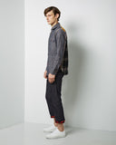 Chambray Check Combo Shirt