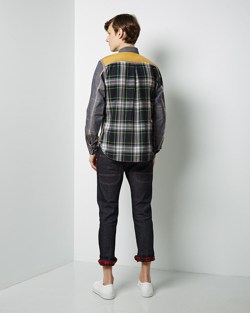 Chambray Check Combo Shirt