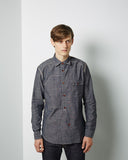 Chambray Check Combo Shirt