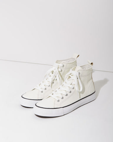Leather High-Top Sneaker