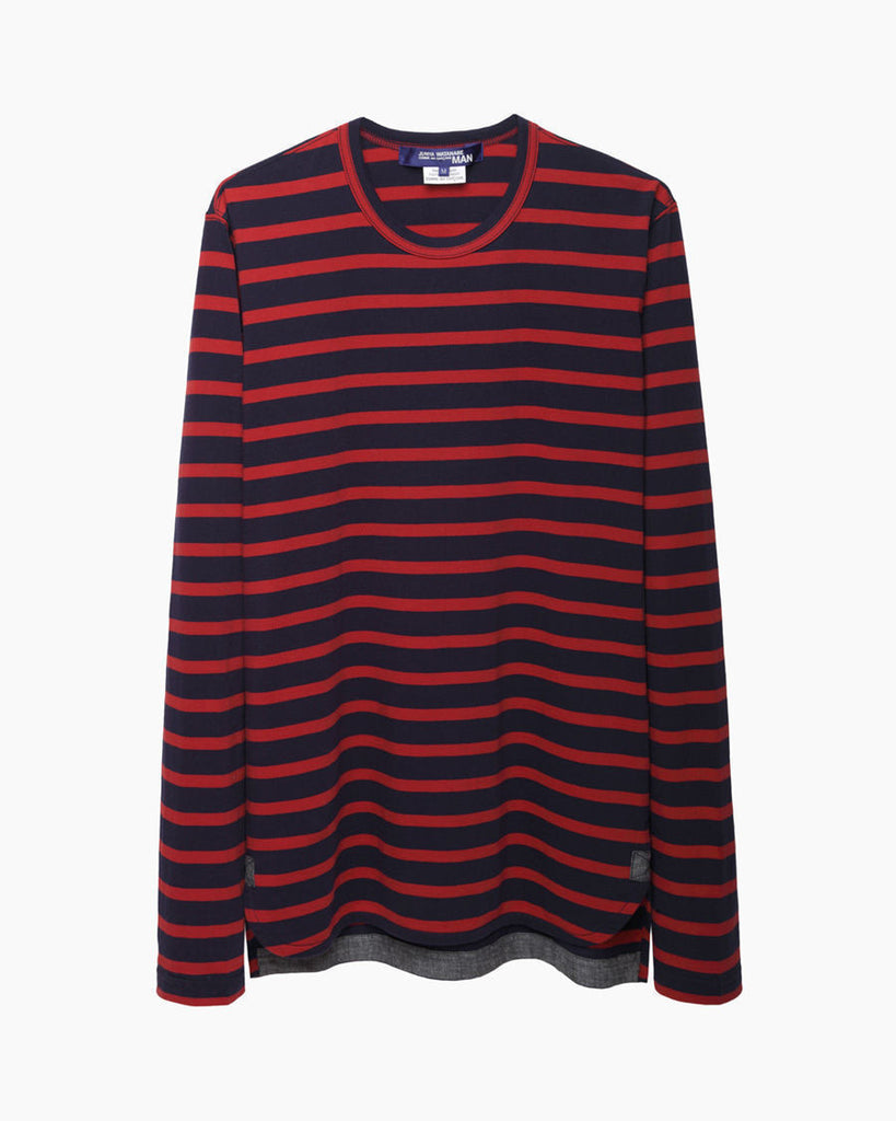 Striped Longsleeve Border Tee