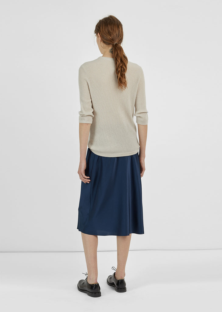 Ribbed Cashmere Sweater