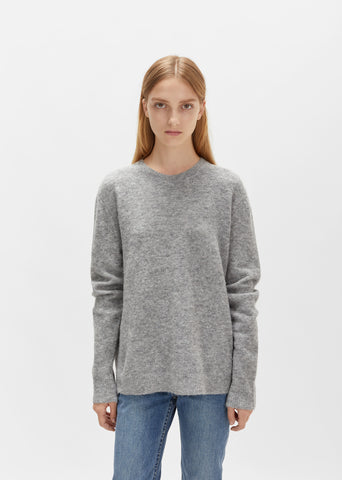 Mohair Crewneck Pullover