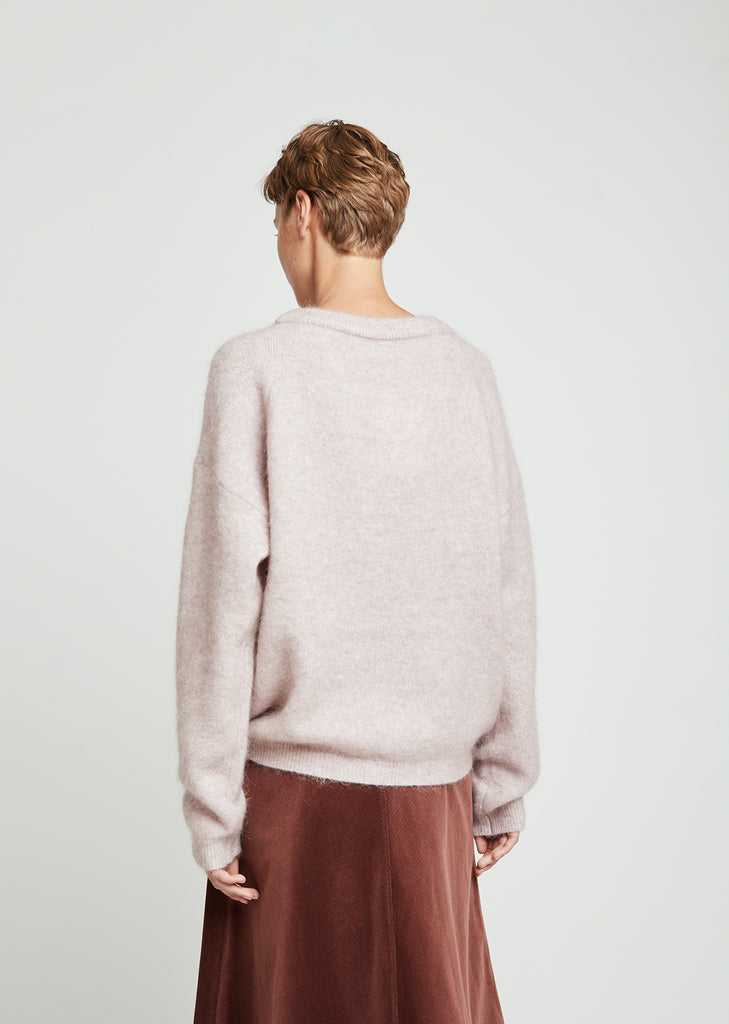 Dramatic Mohair Sweater