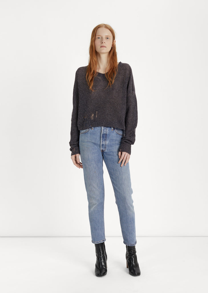 Antje Alpaca Blend V-neck Pullover