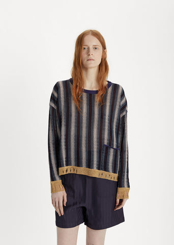 Blanca Multi Stripe Pullover