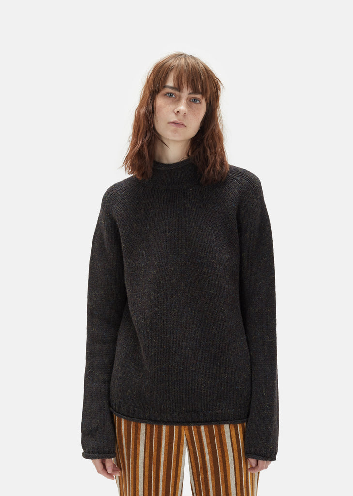 Sabela Wool Mock Neck Sweater