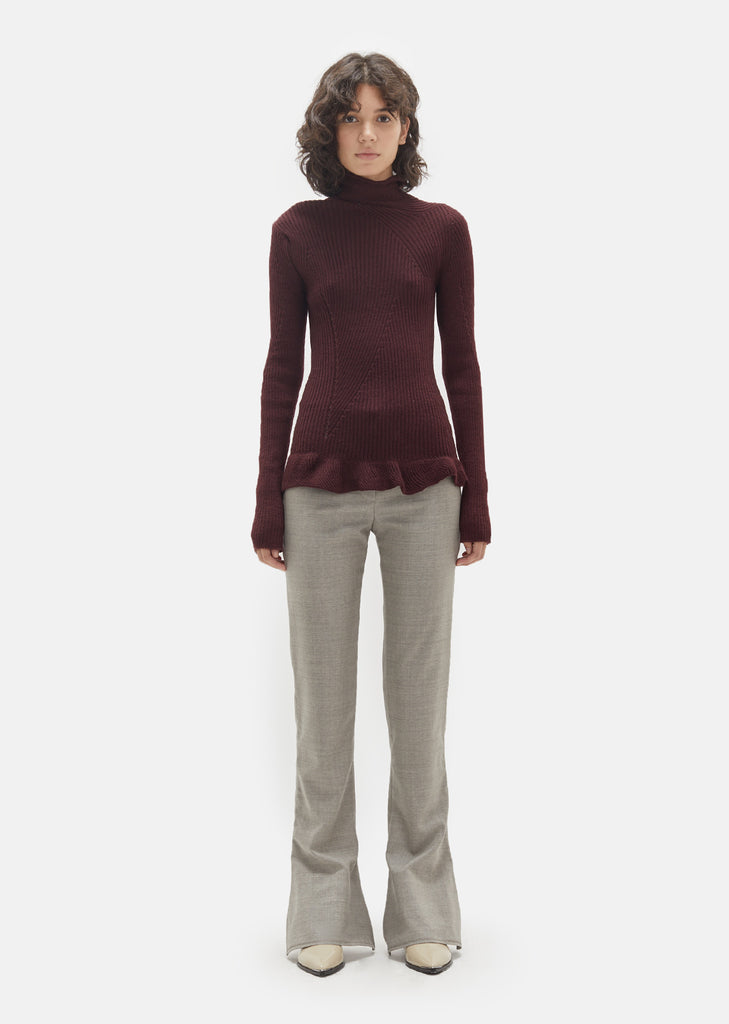 Rosie Rib Knit Turtleneck