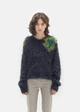 Fhira Hairy Knit Sweater