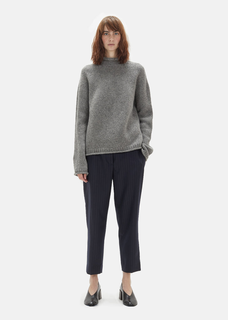 Sabela Wool Mock Neck Sweater