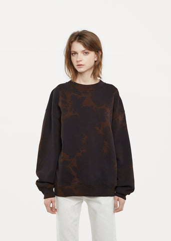 Yana Bleach Fleece Sweatshirt