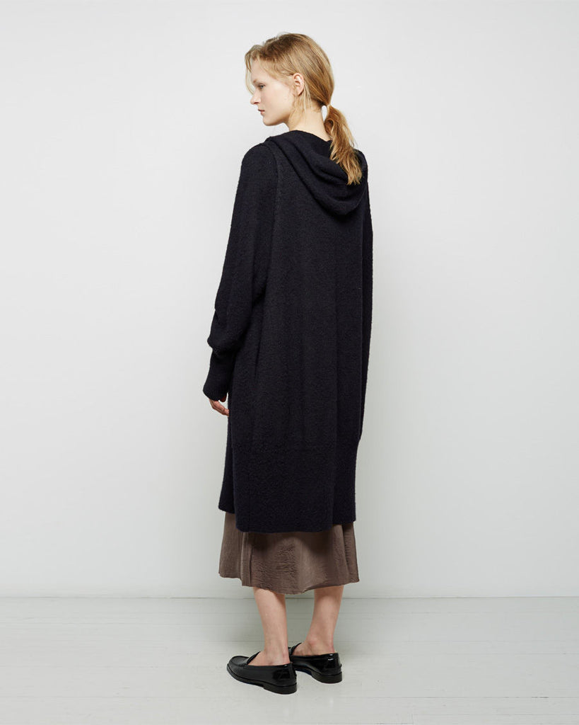 Long Hooded Cardigan