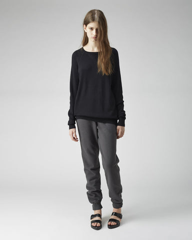 Textured Raglan Pullover