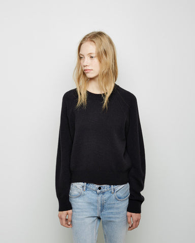 Cashmere Blend Cropped Sweater