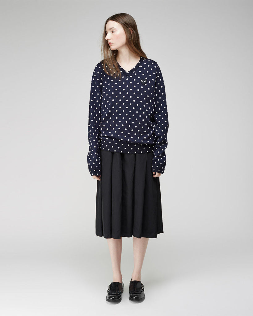Oversized Dot Pullover