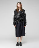 Oversized Dot Cardigan