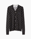 Oversized Dot Cardigan
