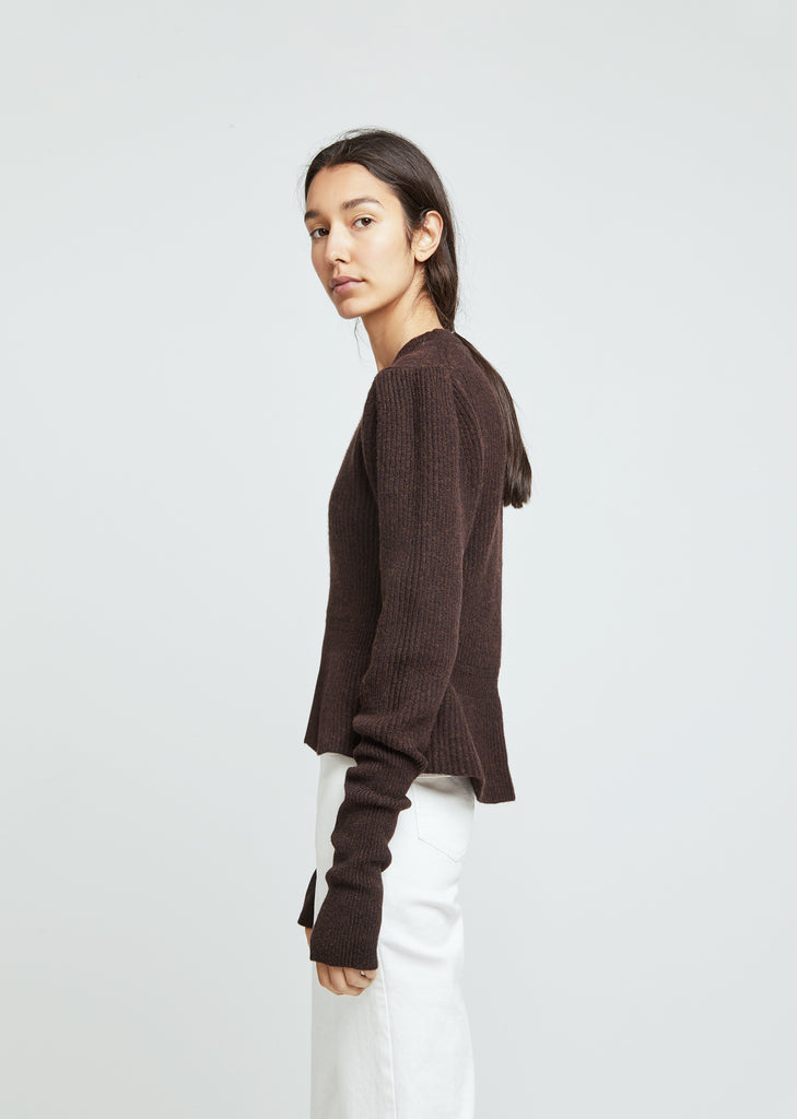 Puffy Lambswool Sweater