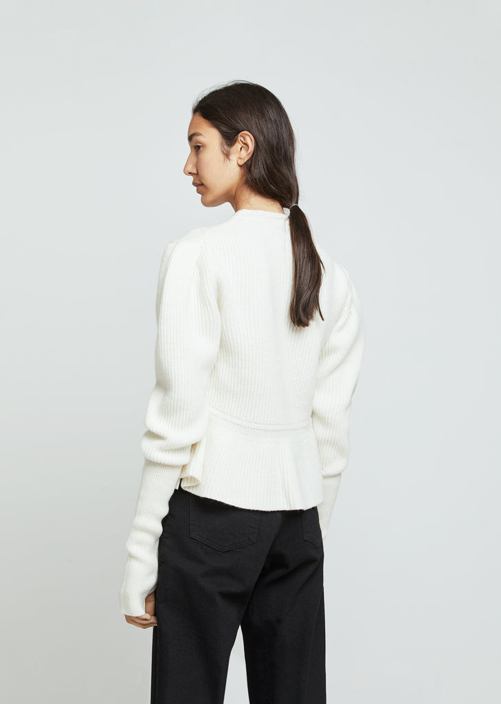 Puffy Lambswool Sweater