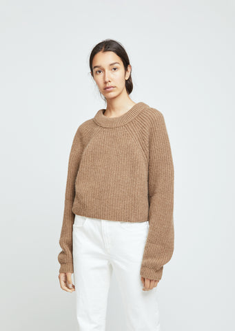 Crew Neck Wool Sweater