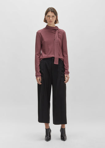 Stretch Wide Leg Bottom